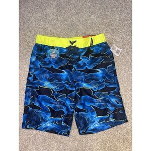 Zeroxposure Swim Short Boys‎ Swim trunks Sharks Sz 18/20 UPF 50+
